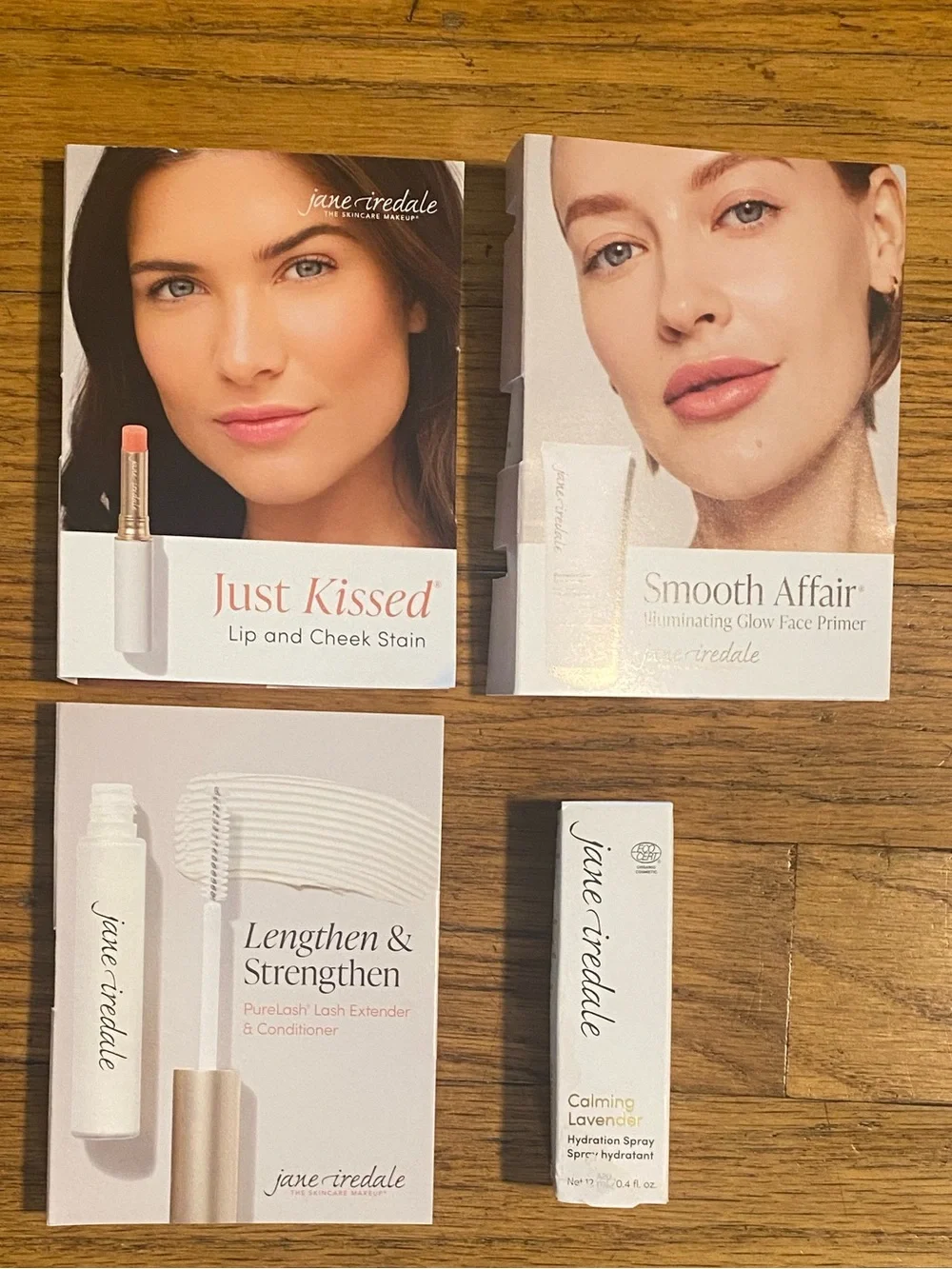 Jane Iredale 4-Pc Minis Set - Makeup & Skincare NEW